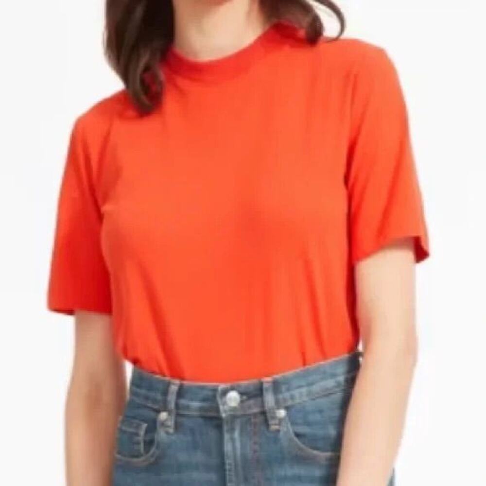 Everlane Ribbed Tee Sz Small